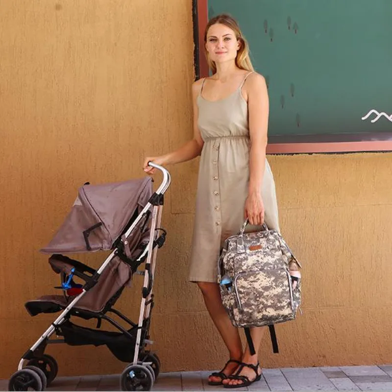 Baby Diaper Bag Multifunctional and Large Capacity Maternity Mommy Bags Waterproof USB charging Backpack Outdoor Travel Portable |