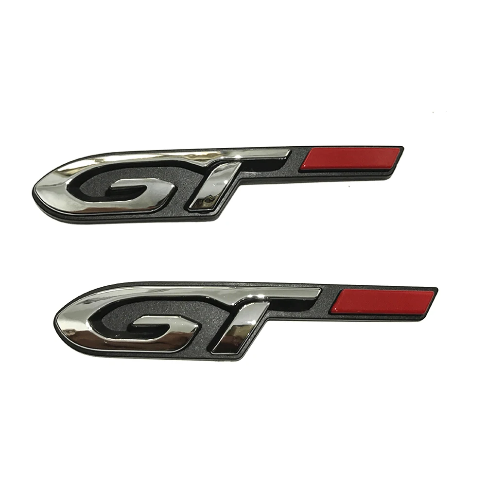 Боковые зеркала автомобиля Fender багажник GT Logo значок Стикеры для Citroen Peugeot 5008 307 308