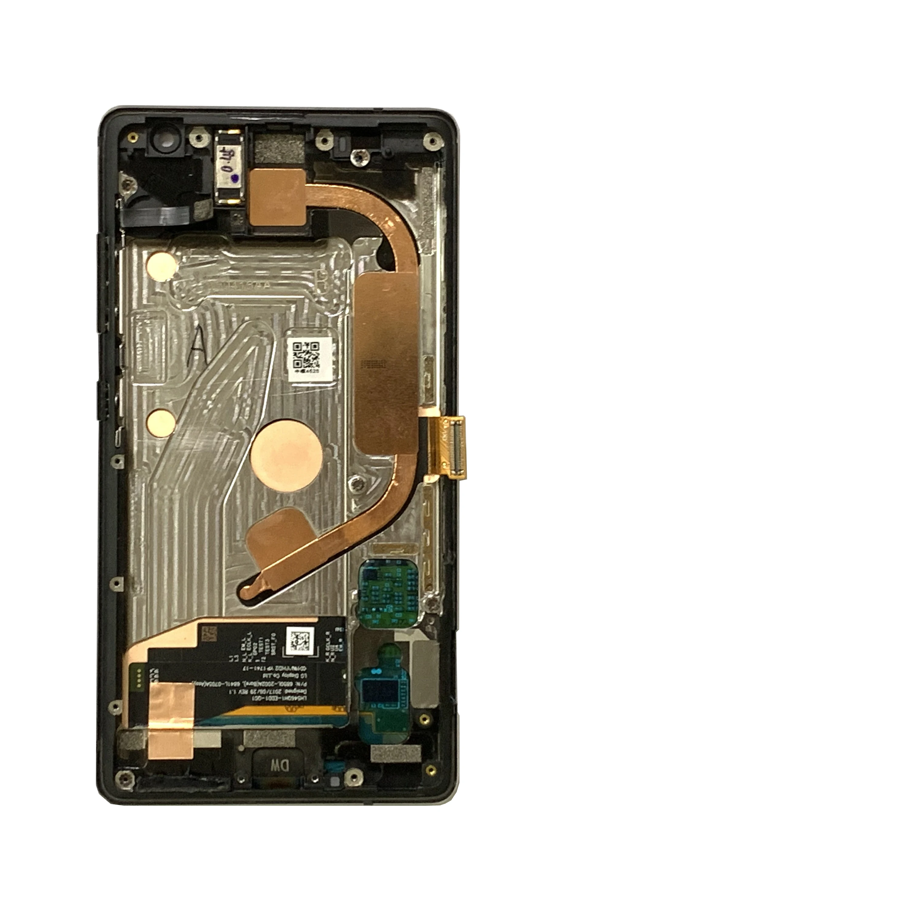 Для Nokia 8 Sirocco lcd+ Сенсорное стекло дигитайзер сборка запасные части TA-1005
