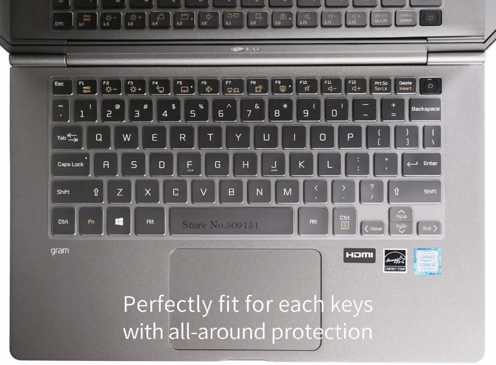 Чехол для клавиатуры ноутбука из ТПУ защитная пленка LG Gram 14Z970 14Z980 13Z970 13Z980