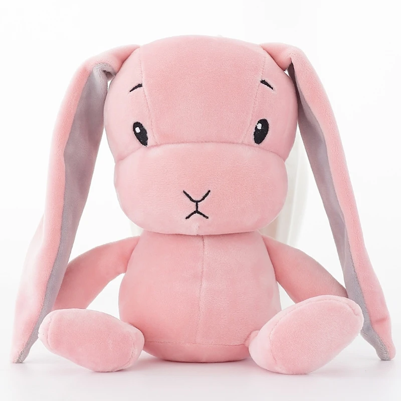 

kawaii Lucky Rabbit Calm Dolls For Baby Children Stuffed Animals Pillow Baby Sleeping Cushion juguetes brinquedo Christmas gift