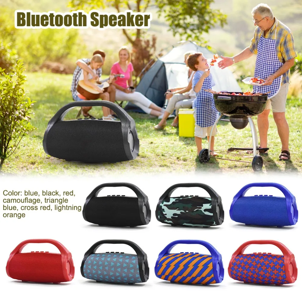 Портативный Bluetooth динамик беспроводной мини Открытый Колонка стерео сабвуфер