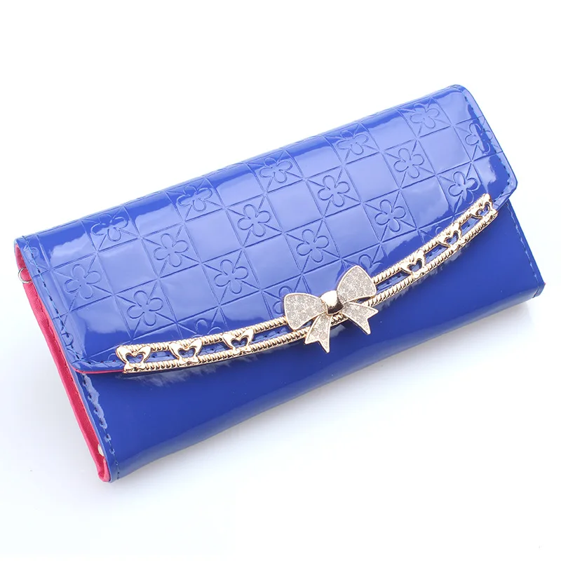 2018 Fashion PU Leather Women Wallet Long Purse Flower Embossing Female Zipper Money Clips Woman Cards Hasp Clutch | Багаж и сумки