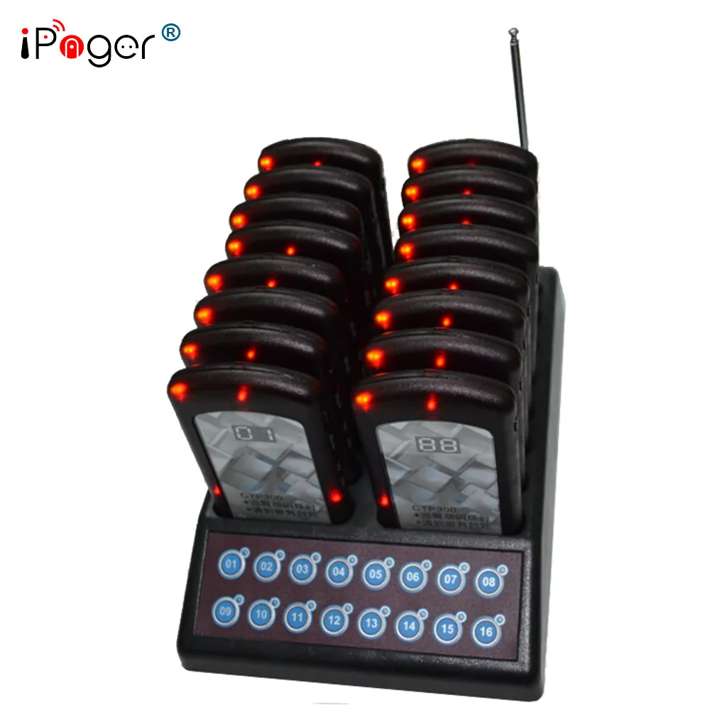 Новый модный 433 МГц беспроводной пейджер coaster|coaster pager|wireless pagerpager coaster |