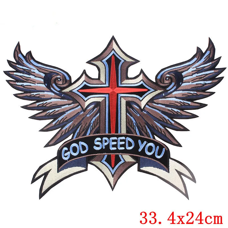 Мотоциклетные патчи с вышивкой байкерские мотоциклетные нашивки большого