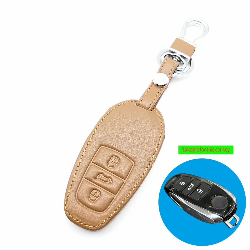 99% высокое качество автомобильный чехол из натуральной кожи для ключей держатель