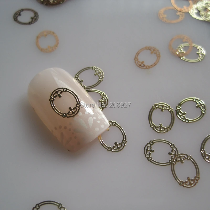 MS320-2 100 шт морская серия Золотой милый деко металлический стикер для дизайна