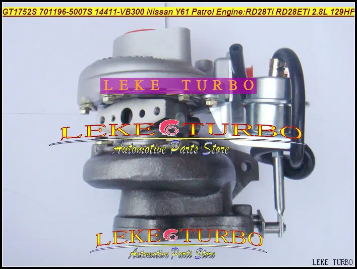 Ремонтный комплект Turbo ремонтные наборы GT1752S 701196 0002 0007 14411 VB301 14411VB301 для NISSAN Y61 PATROL