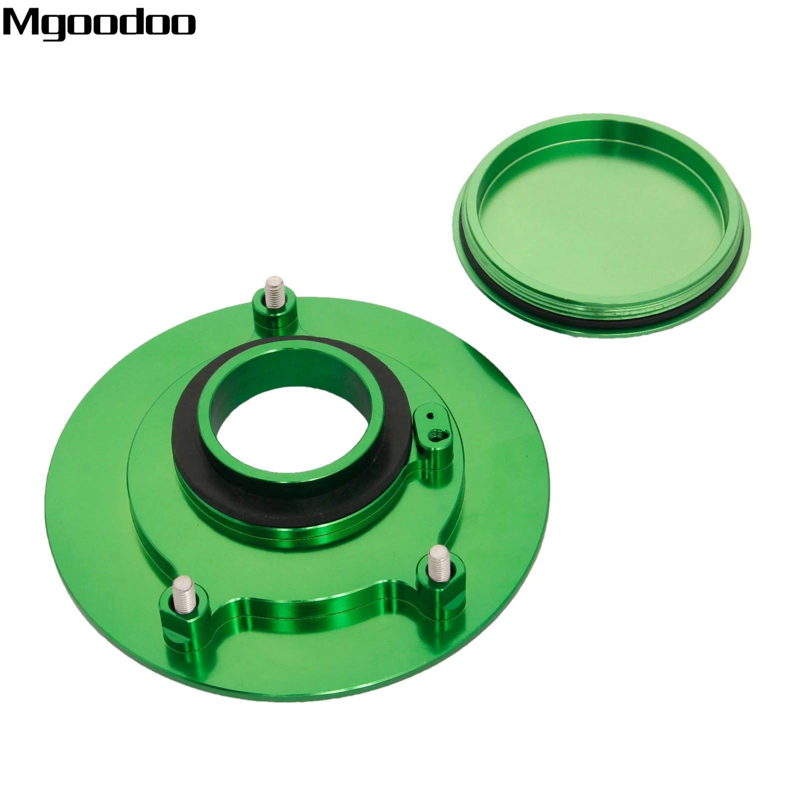 Алюминиевая крышка для топливного бака Mgoodoo CNC газового Kawasaki ниндзя 500 фотография