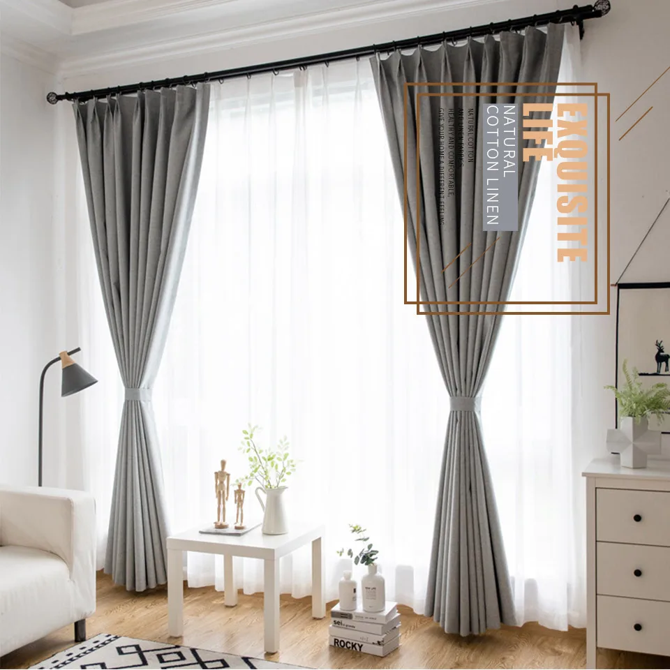 Занавес s сплошной цвет cortinas полный затемненный занавес современный cortinas Para sala de estar для украшения дома гостиной