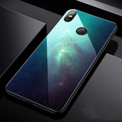 A3 Чехол для xiaomi mi x 3, чехлы для телефонов mi x3, жесткий чехол из закаленного стекла для xiaomi mi x 3, мягкая силиконовая рамка, защитный чехол - Цвет: A3
