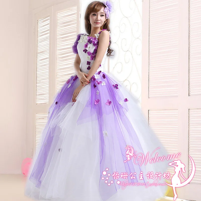 Элегантные светильник-фиолетовые платья для quinceanera 2019 дешевые кружевные бальные