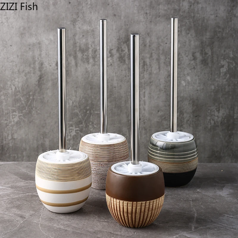 Набор щеток в стиле ретро для чистки туалета с длинной ручкой | Обустройство дома