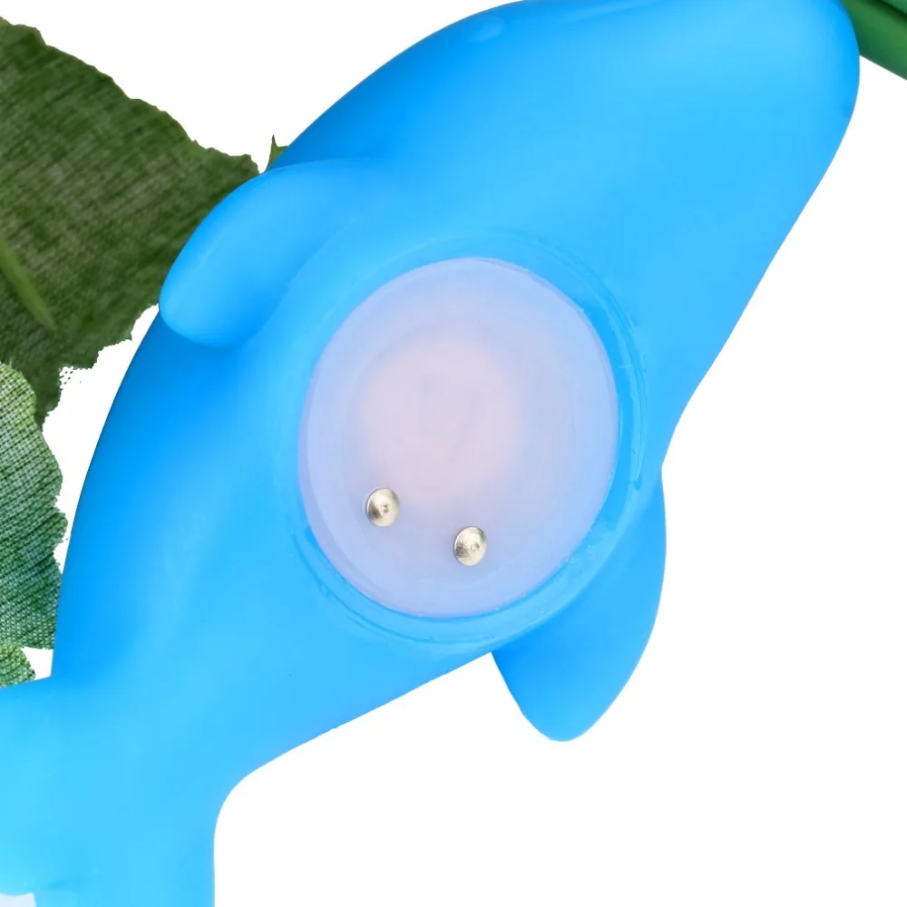 2017 популярные детские Для ванной LED лампа Дельфин Прекрасный игрушка красочные