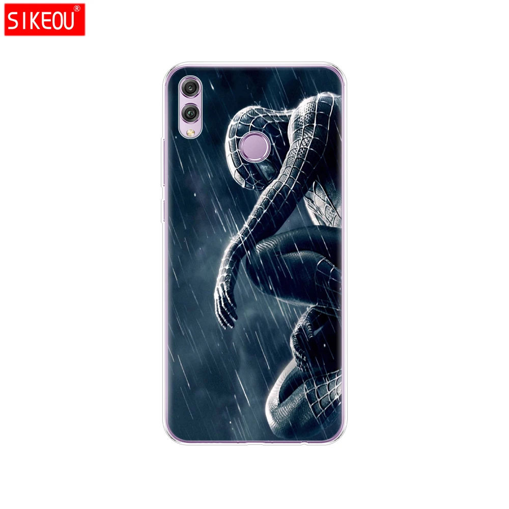 Чехол для huawei honor 8x 6 5 дюйма силиконовая Мягкая задняя крышка из ТПУ Защитные