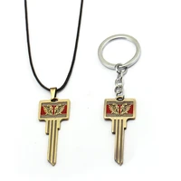 hot game pubg keychain pubg zinc alloy key model key ring holder rape chain pendant porte clef for men car women bag jewelry