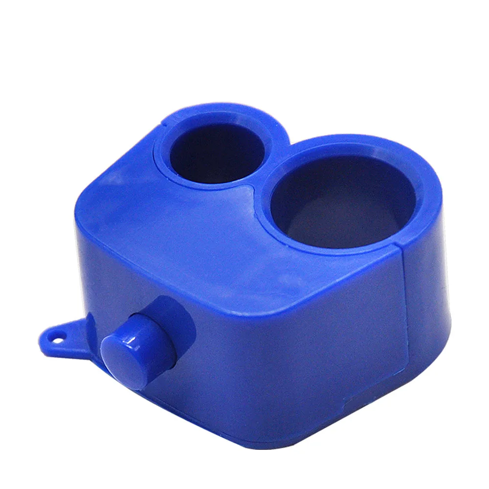 Фокус акриловый пластиковый сигарный резак Двойные Лезвия Костюм 12 мм и 18 сигары