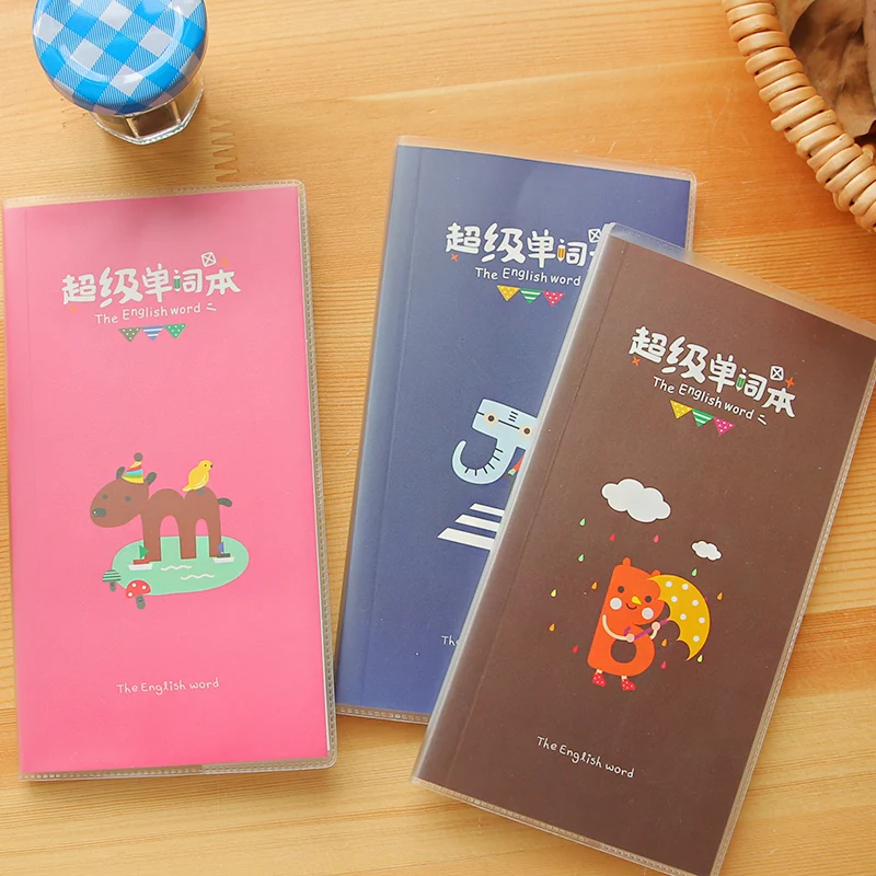 В Корейском стиле ярких цветов супер английские слова книга прекрасные студенты