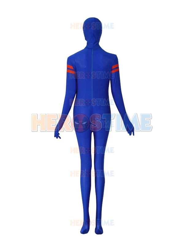 Особенный костюм супергероев из спандекса Человек-паук Королевского синего и