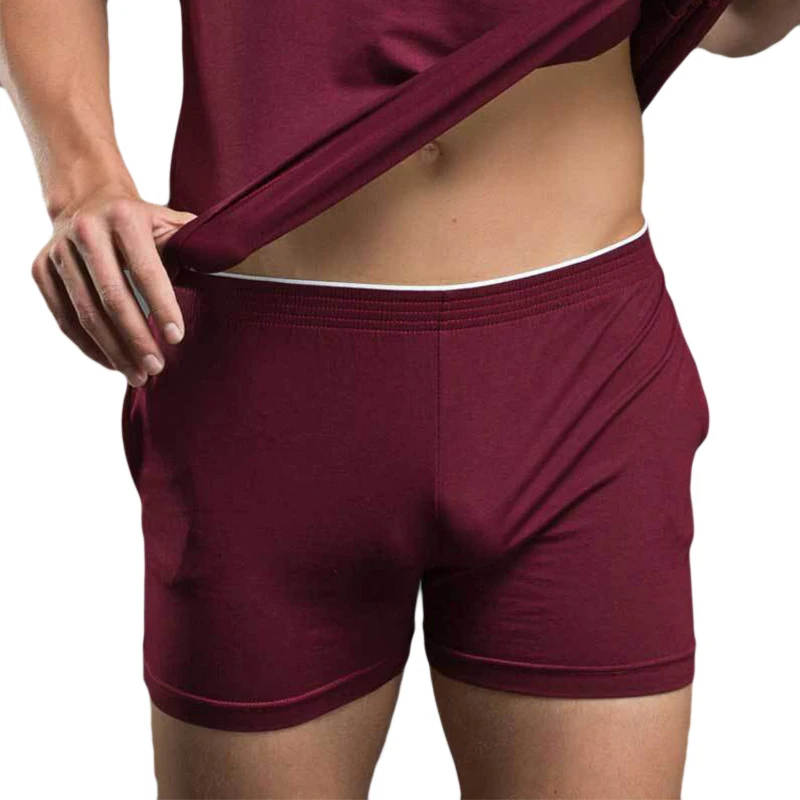 Мужские трусы боксеры однотонное нижнее белье для геев|clothing threads|clothing bagclothing vinyl |