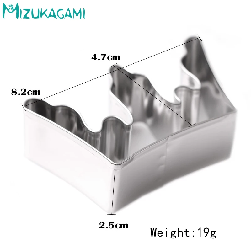 New Stainless steel Biscuit Mold Pressing Crown Molding DIY Cake Cutting Kitchen Baking Tools MS-00139 |
