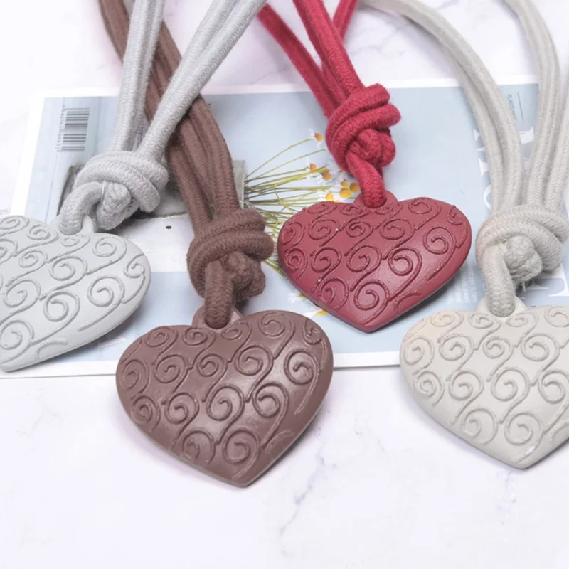 Креативная шторка ремни смолы сердце подхват для штор держатель Пряжка клипы