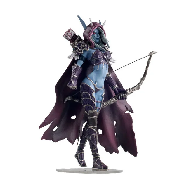 14 см WOW фигурку игрушечные лошадки Sylvanas Windrunner темнота Ranger леди ПВХ фигурки из игры