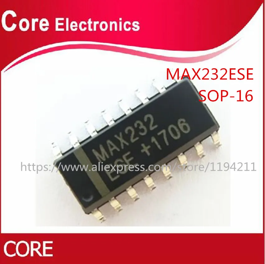 100 шт./лот MAX232ESE SOP16 MAX232 СОП SMD новый|Интегральные схемы| |