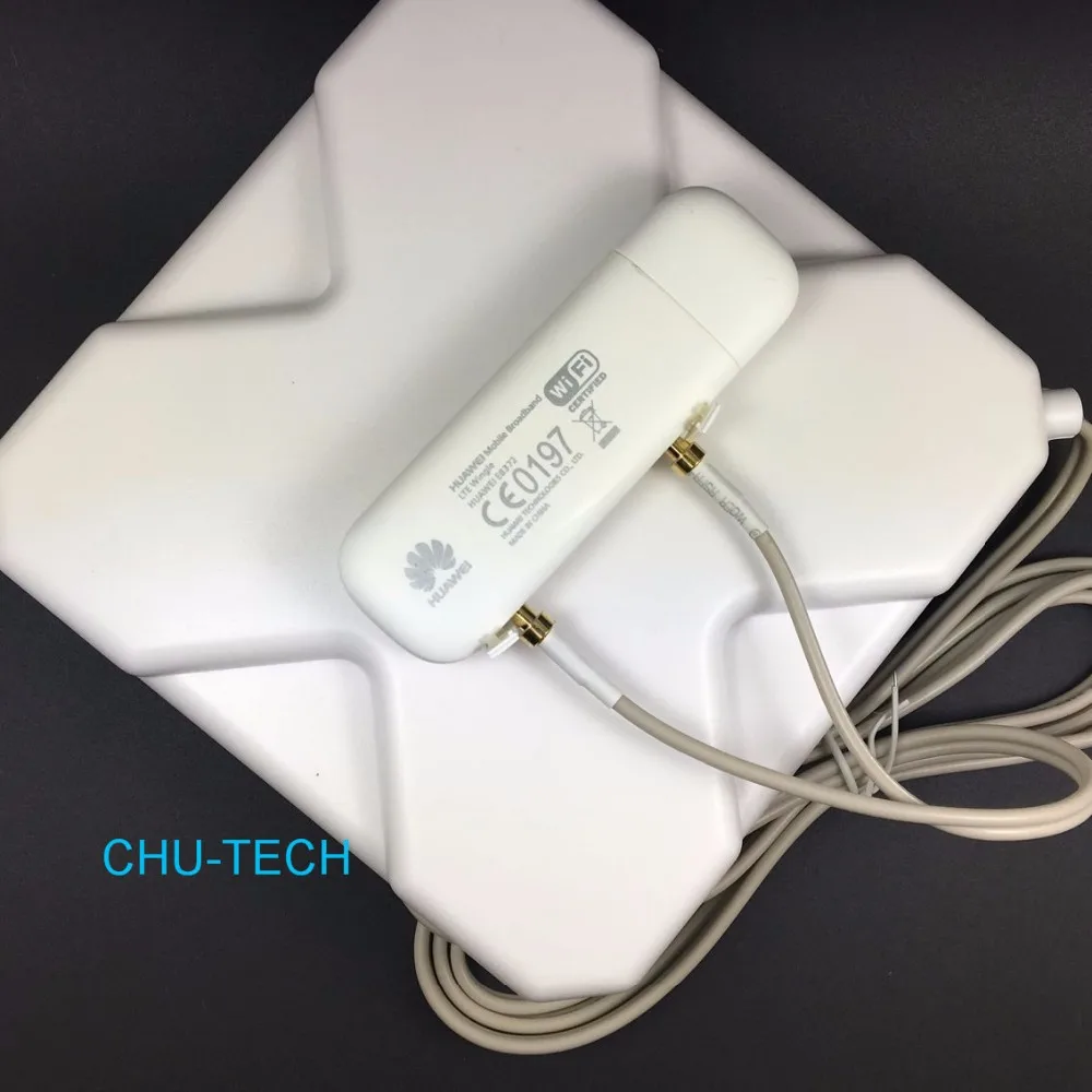 Оригинальный разблокирована huawei E8372 + 4G антенный усилитель сигнала usb Wi Fi модем