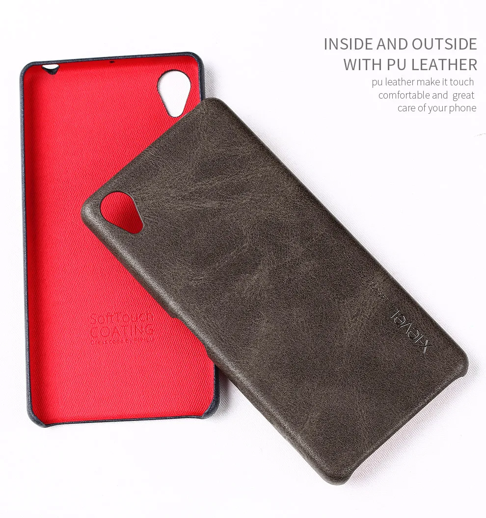 10pcs/lot for Sony Xperia X X-Level high quality vintage phone case luxury ultra thin leather back cover |