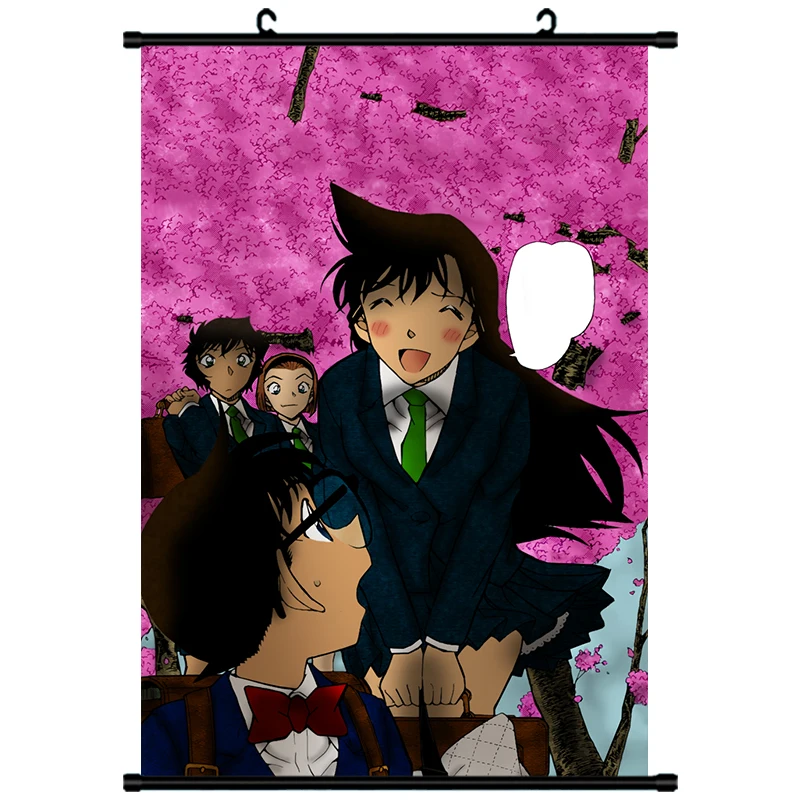 Аниме Детектив Конан чехол закрытый Kaitou Kiddo & Mouri Ran Edogawa Konan домашний Декор