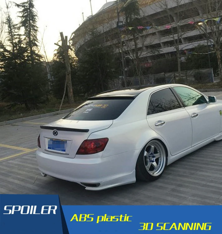 For Mark ROOF Spoiler old mark ABS Material Car Rear Wing Primer Color Toyota 2006-2009 | Автомобили и мотоциклы