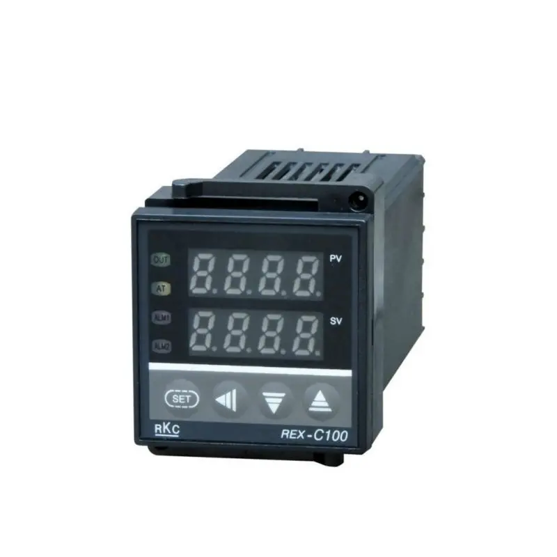 Цифровой ПИД-регулятор температуры термостат REX-C100 + макс. 40 А реле SSR Датчик
