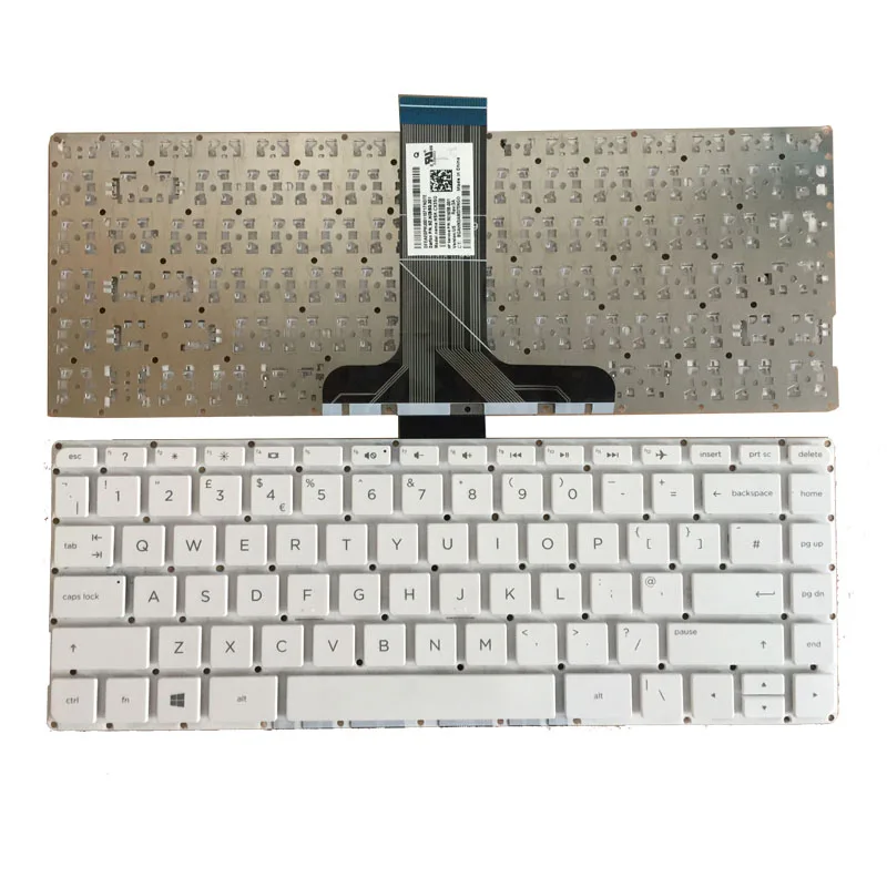 Новая клавиатура для ноутбука HP Pavilion 14 ax ax000 ax100 901658 031 цвет черный без рамки|keyboard for