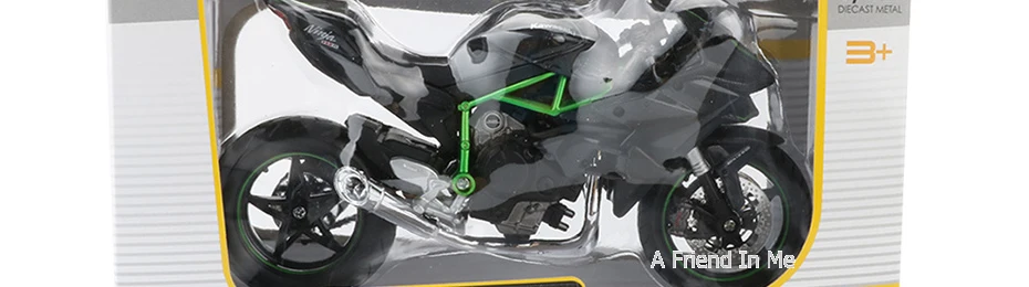 Maisto 1:12 Игрушечная модель мотоцикла H2R 1199 Panigale GSXR 750 YZF R1 CBR 600RR гоночный мотоцикл коллекция детских игрушек