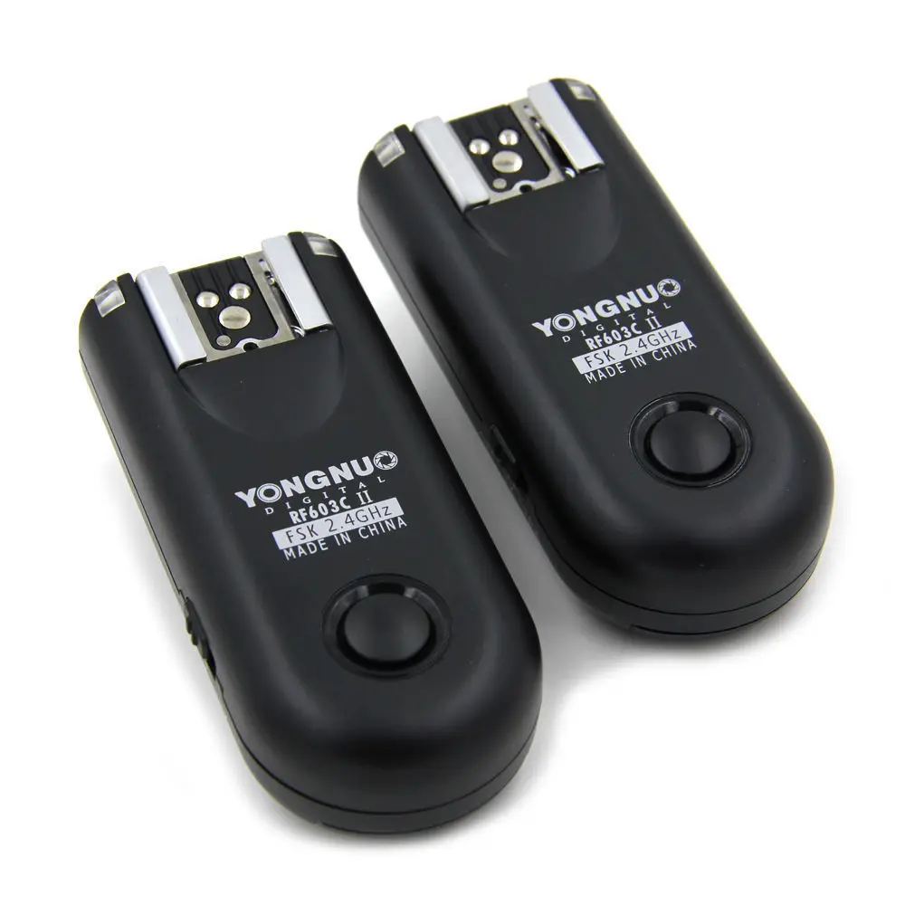 

YONGNUO RF-603 II C3 Radio Wireless Remote Flash Trigger for Canon 1D 1DS 1DX 5D Mark II III 6D 5D 7D 50D 40D 30D 20D 10D