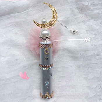 Луна бар Сейлор Меркурий флаконы для духов чистое ручное Изготовление DIY реквизит косплей Cos - Цвет: Синий