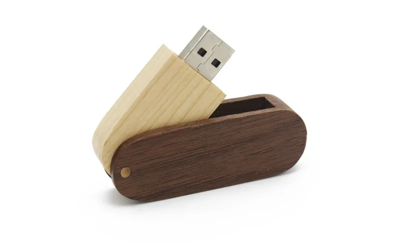 Jaster логотип на заказ деревянные вращающиеся деревянные usb флэш-накопитель 4 ГБ 8 ГБ 16 г 32 Гб 64 Гб карта памяти лазерная гравировка подарки