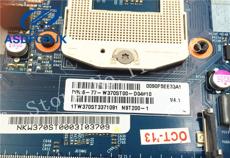 Материнская плата для ноутбука Hasee рейтеон CLEVO W370st 6 77 w370st00 d04 материнская 71 W350S0 D04