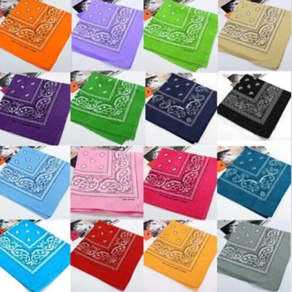 Женские аксессуары для волос 3 шт. льняная бандана шарф квадратные женские