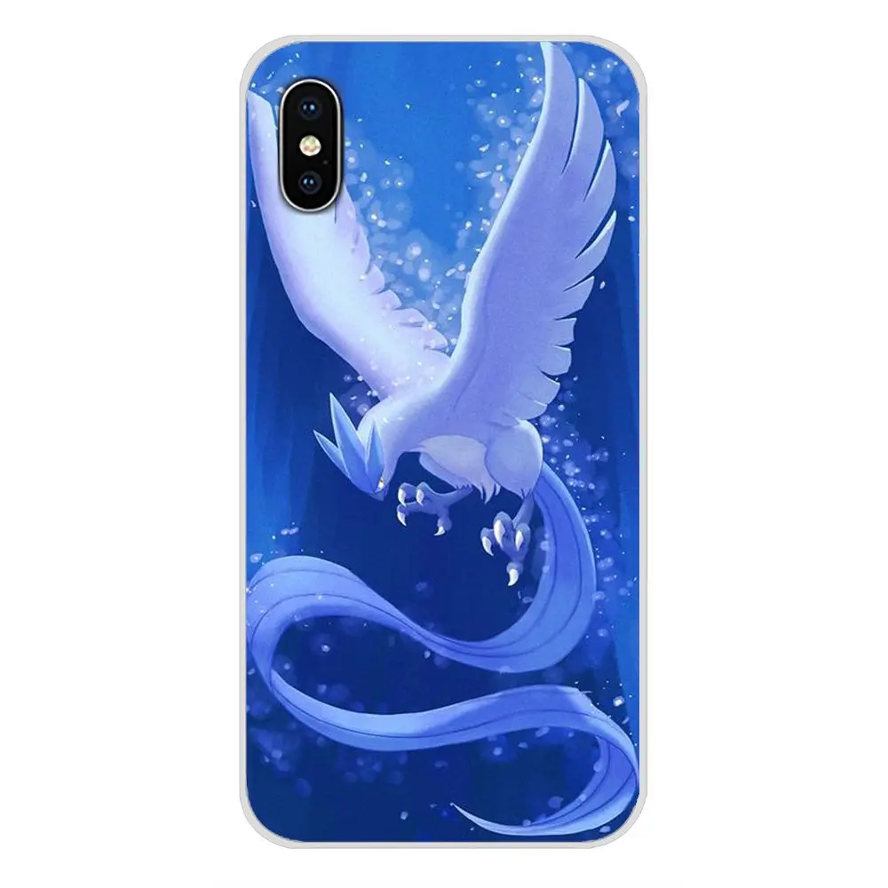 Прозрачный мягкий чехол с изображением покемона Пикачу для Apple iPhone X XR XS MAX 4 4S 5 5S 5C