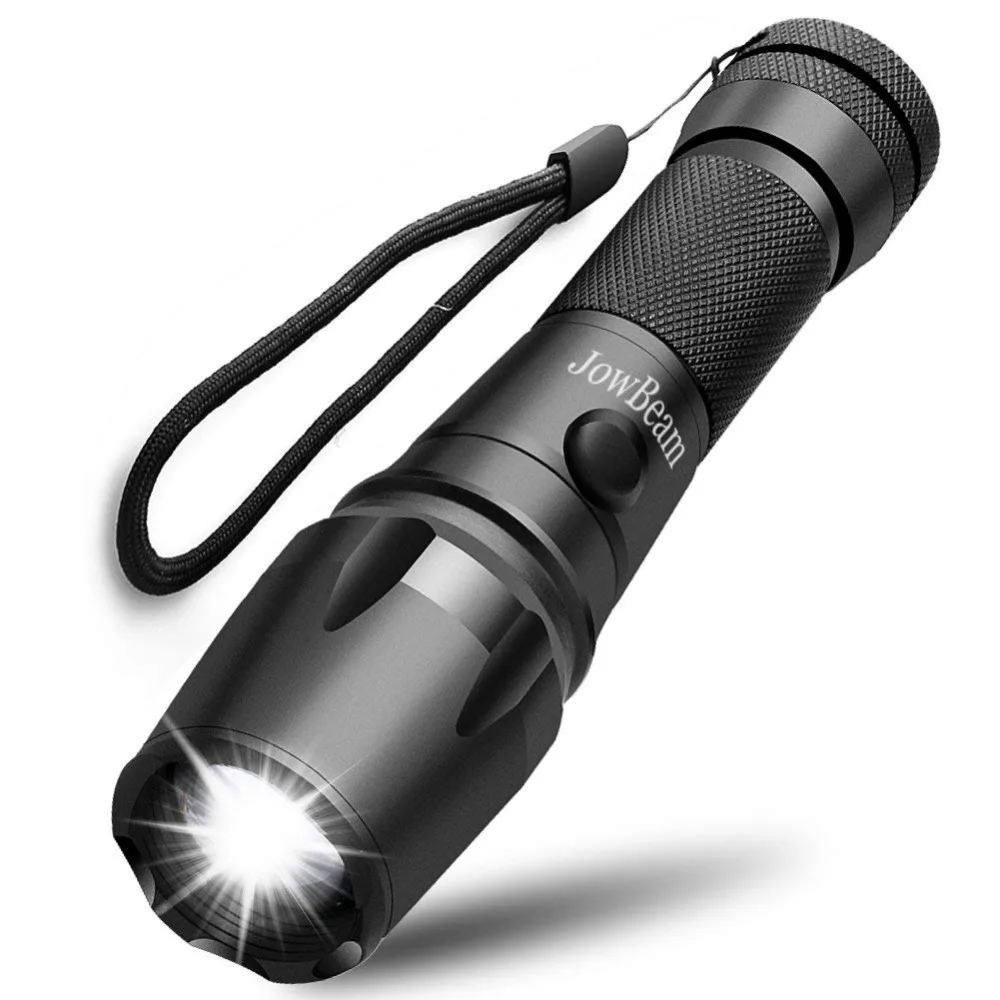 PANYUE 2 пачки светофора Baton фонарик XML T6 1000LM Мощный светодиодный фонарь с батареей