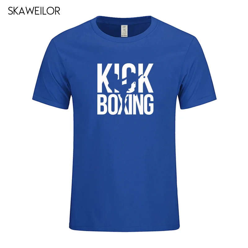 Kick Boxinger MMA мужская футболка хлопковые летние футболки с коротким рукавом для мужчин хип-хоп Уличная одежда крутые топы высокого качества