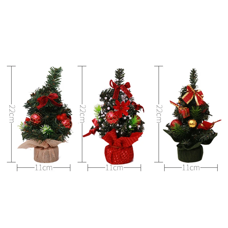 XINAHER 1 шт. Мини Рождественская елка бар украшение стола украшения Рождественские