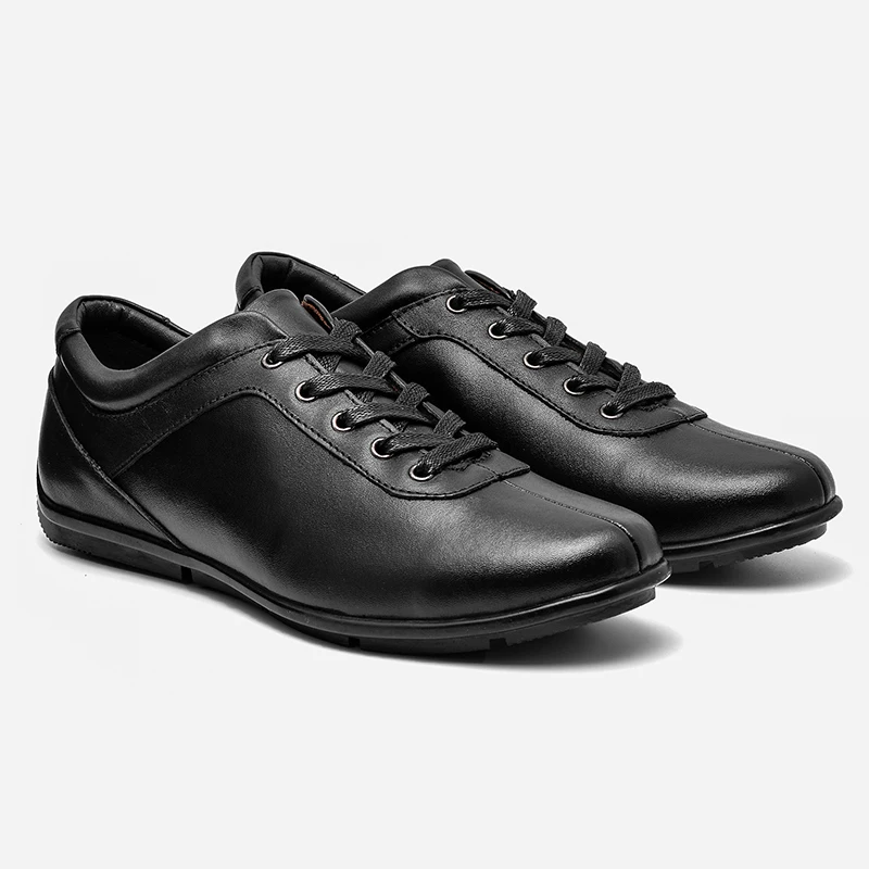 Genuine Leather Men Casual Shoes 36~48 Hecrafted 2018 Fashion Walking #AB303 | Обувь