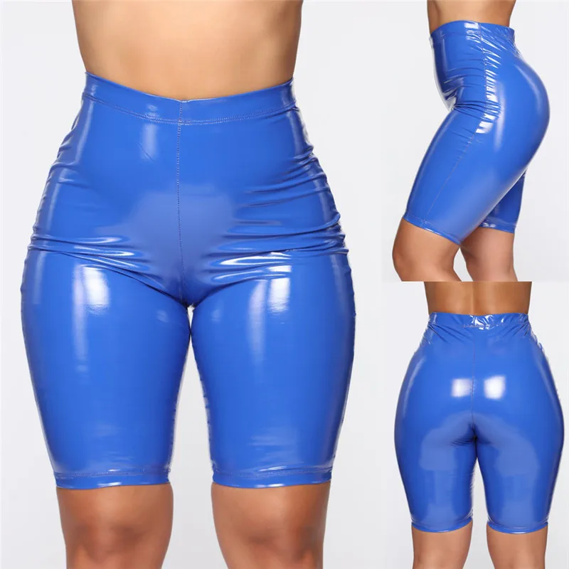 hirigin new fashion Women Cycling leggings female Shiny Dancing Nylon Stretch Gym Yoga Pants skinny Legging ladies solid casual | Женская