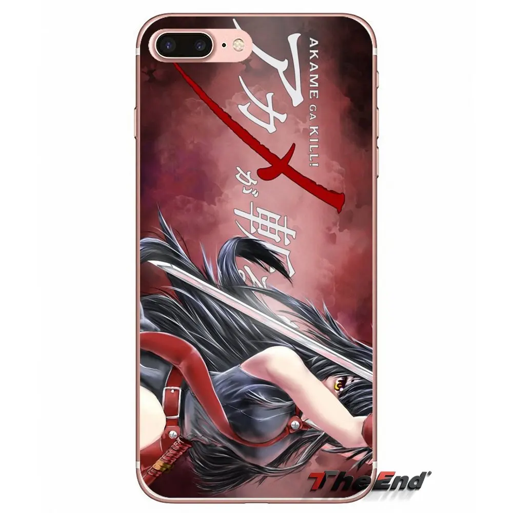 For Samsung Galaxy S3 S4 S5 MINI S6 S7 edge S8 Plus Note 2 3 4 5 Grand Core Prime Akame Ga Kill Anime zerochan Manga Case | Мобильные