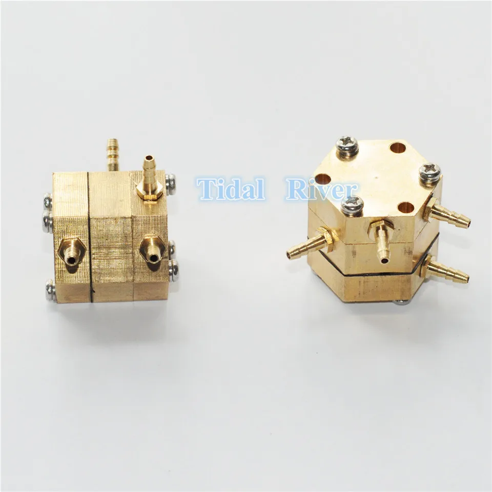 4/шт зубные шестиугольные воды воздушный клапан для стоматологического стула