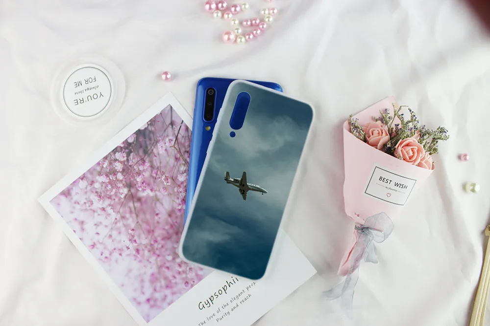 Aircraft Airplane fly travel Soft TPU Case For Xiaomi Mi 12 11 Pro Ultra 10 9 8 SE 6X A3 A2 LITE cc9 cc9e Cover | Мобильные телефоны