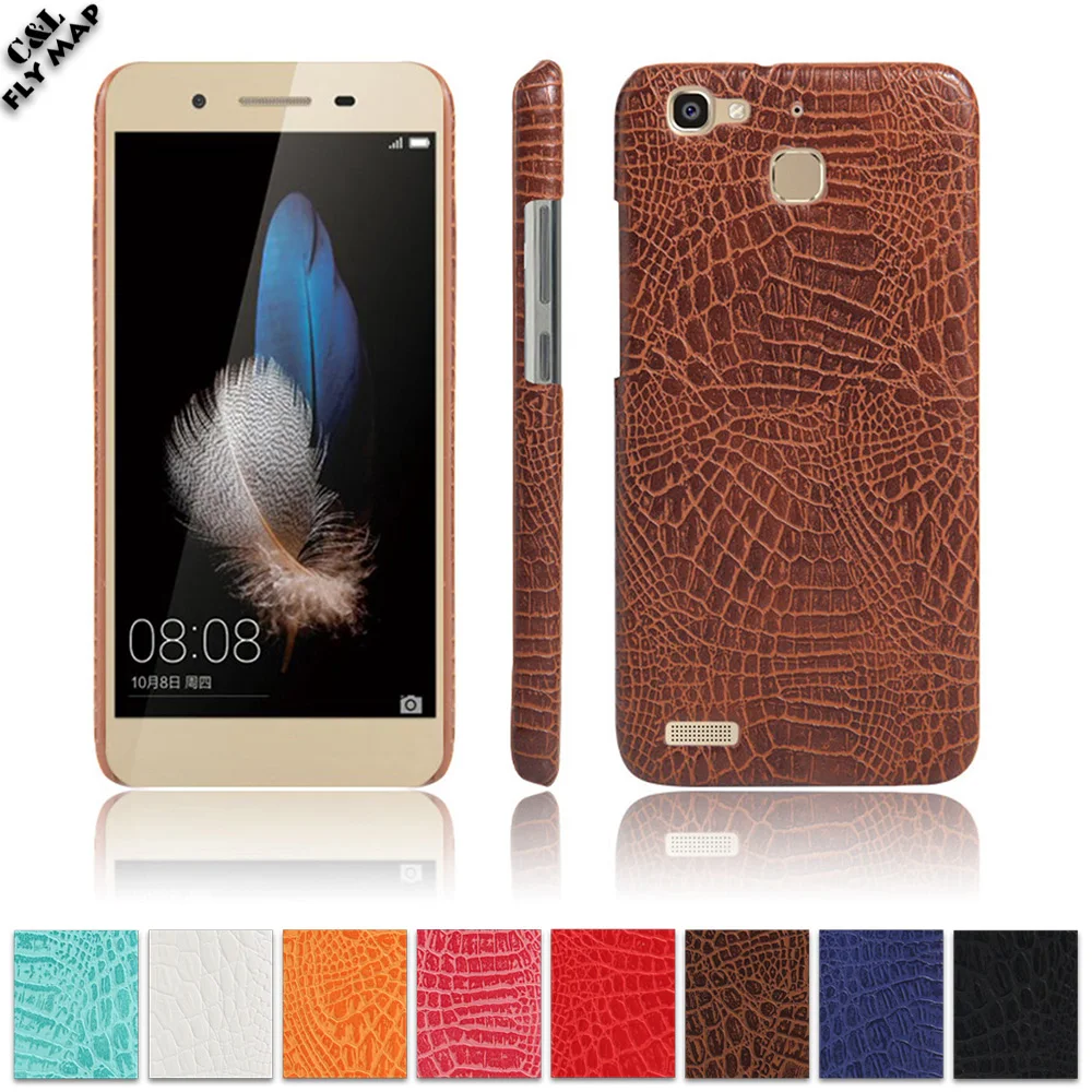 Чехол из крокодиловой кожи для Huawei GR3 GR 3 TAG L01 L21 жесткий защитный чехол телефона